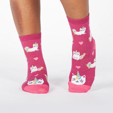 Load image into Gallery viewer, WOMEN'S CREW- LOOK AT ME MEOW