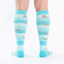 Load image into Gallery viewer, KNEE HIGH- UNICORN OF THE SEA