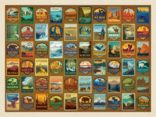 Load image into Gallery viewer, PUZZLE- NATIONAL PARKS PATCHES 500 PCS