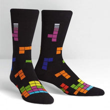 Load image into Gallery viewer, MEN'S CREW- TETRIS ACTION SHOT