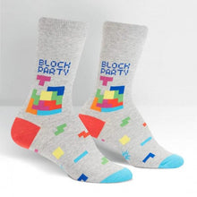 Load image into Gallery viewer, WOMEN'S CREW- TETRIS BLOCK PARTY