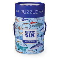 Load image into Gallery viewer, PUZZLE- 36 SHARKS 100PCS