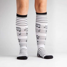 Load image into Gallery viewer, KNEE HIGH-FOOT NOTES
