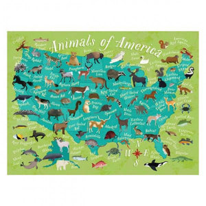 PUZZLE- ANIMALS OF AMERICA 500PCS