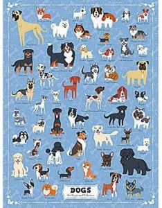 PUZZLE- ILLUSTRATED DOGS 500 PCS