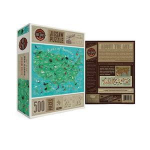 PUZZLE- BIRDS OF AMERICA 500 PCS