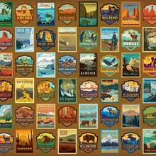 Load image into Gallery viewer, PUZZLE- NATIONAL PARKS PATCHES 500 PCS
