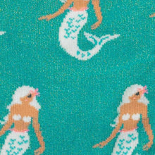 Load image into Gallery viewer, WOMEN&#39;S CREW- MERMAID TO BE FRIENDS (TEAL)
