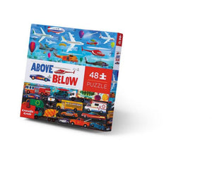 ABOVE & BELOW- THINGS THAT GO 48PCS