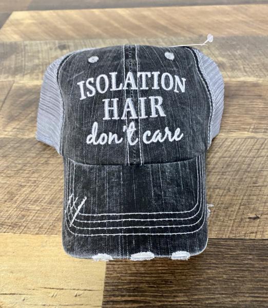 TRUCKER HAT-ISOLATION HAIR DON'T CARE