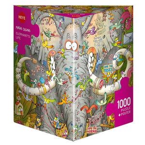 PUZZLE- ELEPHANT'S LIFE 1000PCS